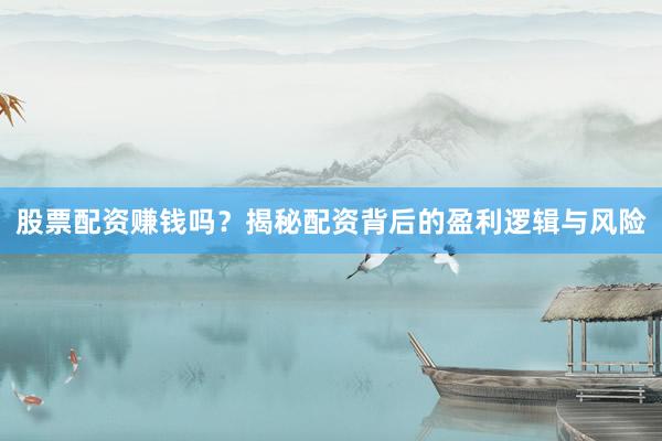 股票配资赚钱吗？揭秘配资背后的盈利逻辑与风险